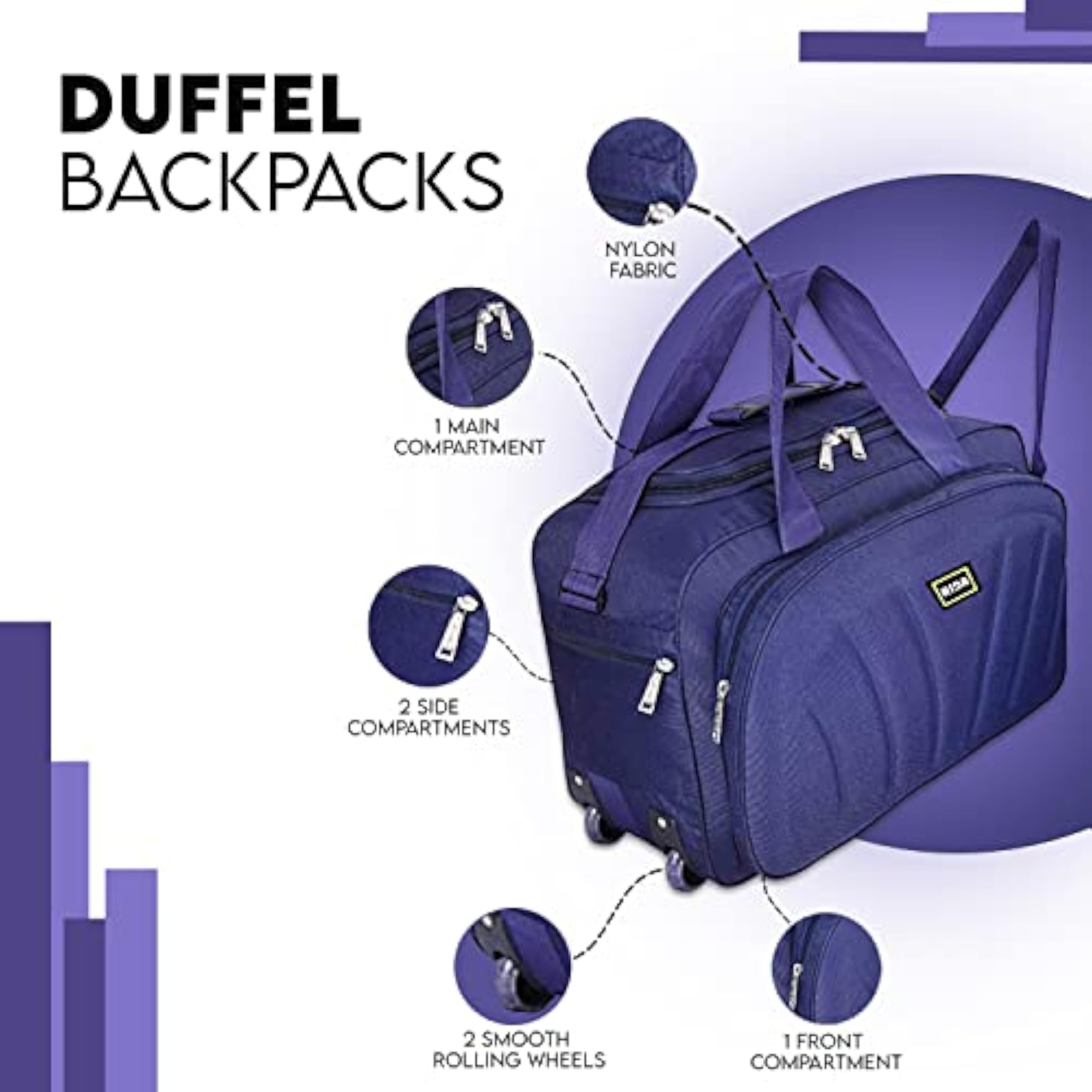 Sada Duffel Bag Voltage Nylon